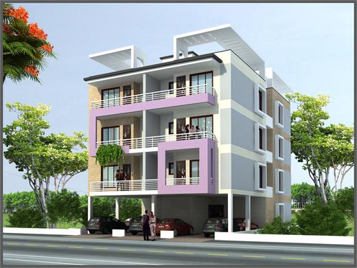 Dhankawadi Pune Residential Building Design