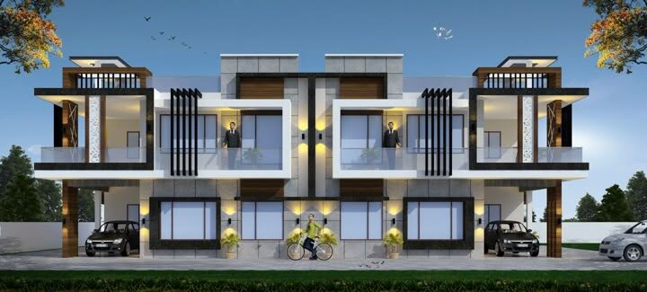 Top Row house architects
