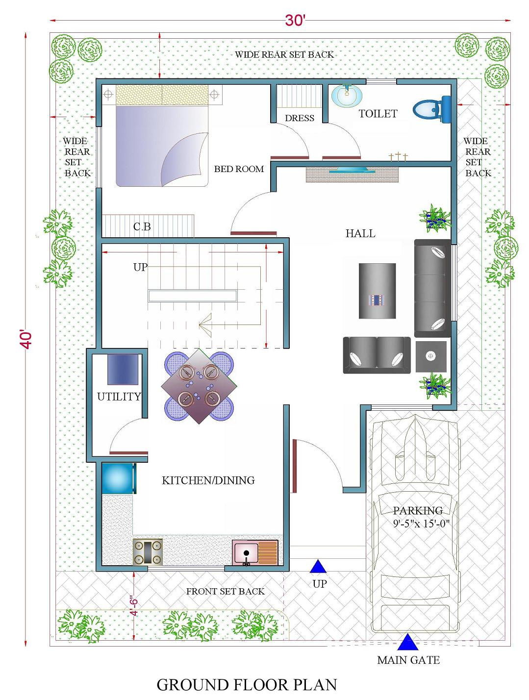 House Design floor Plan