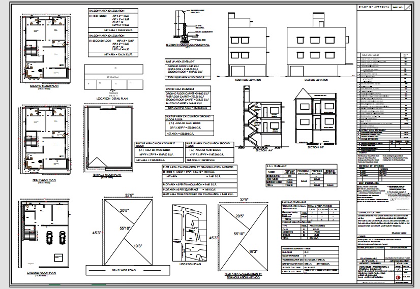 Mortgage loan Blueprint Architects